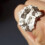 Bague ouverte ajustable en alliage, bijou unique 6