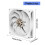 Computerbehuizingventilator 12 cm, intelligente snelheid, stille koeling 4