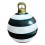 Boule gonflable de Noël d'extérieur en PVC 60 cm 1
