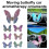 Diffuseur de voiture papillon avec coussinet parfumé 2