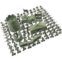 Yoloke Plastic Toy Soldiers Set Green Army Men 100PCS