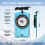 Clear+Blue εξωτερική πυξίδα με ρυθμιζόμενη απόκλιση και 2