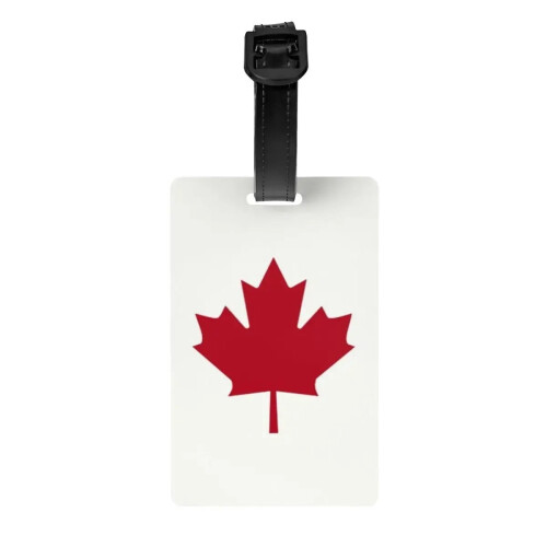 Canada flag luggage tag for suitcases 1 piece