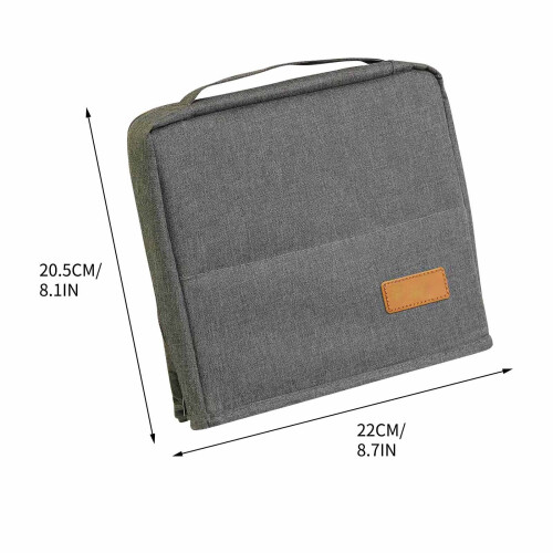 Trousse de maquillage de voyage grande capacité, format debout. 1