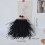 Plush Evening Bag with Chain Strap for Wedding 3