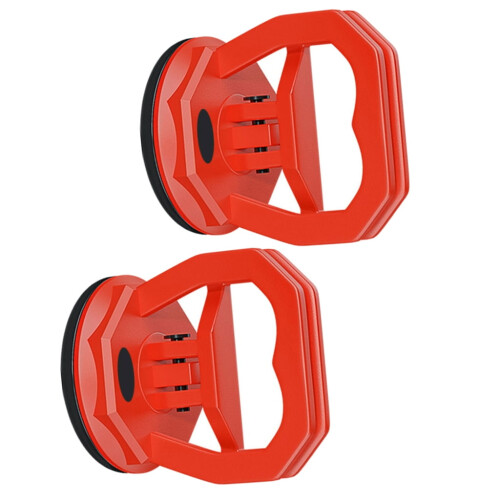 Stevige glazen zuignap van 5 inch met drukmeter 1