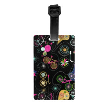 Bike Luggage Tag Custom Name ID Card 1 Pack