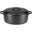 Round Pre-Seasoned Cast Iron Dutch Oven 7-Quart Black 1