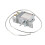 Refrigerator Thermostat WPF21-EX 2-Pin Probe 50 cm Silver 8