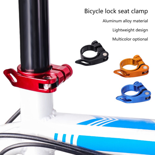 Fietszadelpenklem van aluminiumlegering, 1 stuk 1