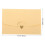 HEMOTON Yellow Paper Envelopes for Invitations 20 pcs 7