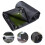 Heavy Duty Waterproof Tarp 6x10 FT Black 1