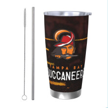 Buccaneers thermosbeker, 20 oz, roestvrij staal