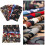 Cotton Fabric for Patchwork Quilting 7 pcs 25cm x 25cm 2