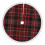 Christmas tree skirt plaid 36 inch 1