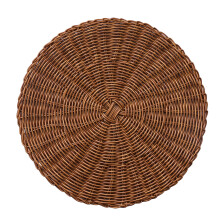 Placemats met warmte-isolatie en imitatie rotanlook (4 stuks)