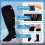 Men's wool thermal socks black XXL 6