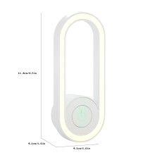 PAVEOS Ultraschall-Mückenvernichter mit weißem LED-Nachtlicht