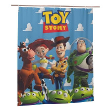 Toy Story dusjforheng vanntett 72x72 tommer