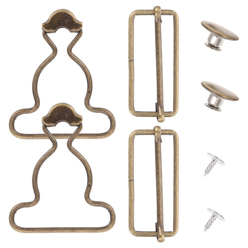 Overall Clips Replacement Set Tri-glide Buckles 1 Set 2