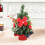 Pine Needles and Red Fruit Christmas Tree Decorations Set 1