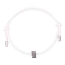 Wolframcarbide armband met noodkoord (1 stuk)