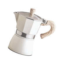 Espressomaschine, Kaffeekanne im italienischen Stil, handgebrüht