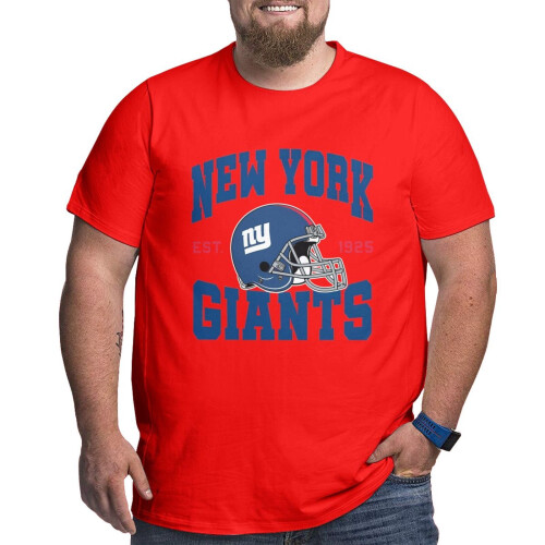 NY Giants herrfotbollst-shirt stor och lång