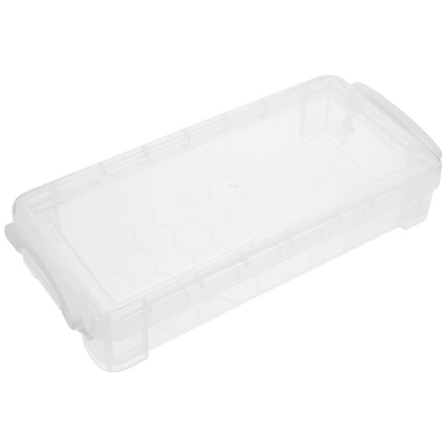 Plastic Stationery Storage Box Portable Pen Organizer1Pack