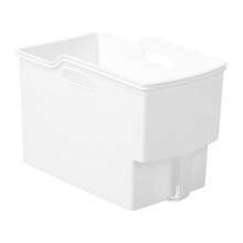 Kitchen Organizer Bin White Small
