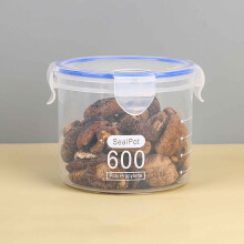 Boîtes de conservation hermétiques en plastique avec couvercles (lot de 6)