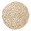 Runde Tischsets im Boho-Stil, Strohgewebe, 35,5 cm (14 Zoll), 2er-Pack 1