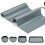 Siliconen bakmat op rol, grijs, 30,5 cm x 15,9 m 1