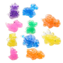 Animal Squish Toys TPR Dinosaur Stress Relief 10 Pcs