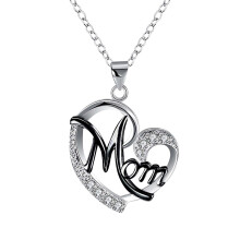 Hartvormige fotoketting voor dames, goudkleurig roestvrij staal, 3 mm