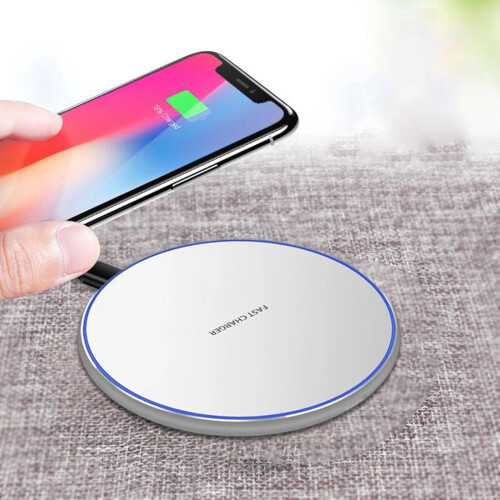 Trådlös laddningsplatta Typ-C10W för iPhone Android 1