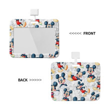 Držiak na odznak Mickey Mouse s navíjacím navijakom a opaskom