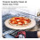 Pizza Stone Cordierite Ceramic 12.6 x 0.4 Inch 5