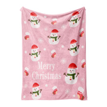 Christmas flannel throw blanket 50x60 inches