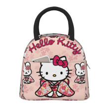 Hello Kitty isolierte Lunchtasche mit Vordertasche