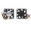 2X for Raspberry Pi 5 Cooling Fan 4Pin JST Terminal Connector Multi-Function 5 Generation Special 3007 Heatsink Fan 6