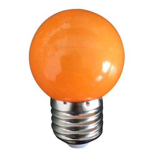 Bec LED E27, alb cald, economic, 1 pachet