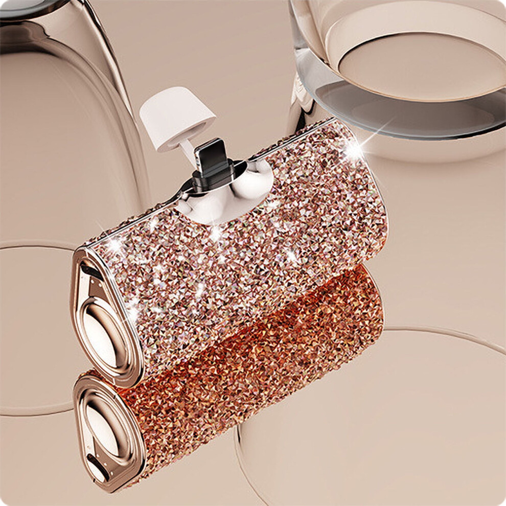 Yoloke Bling Portable Charger 5000Mah Compact Power Bank 969218943229