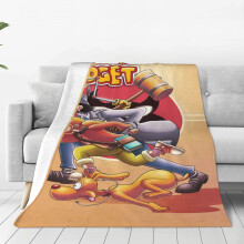 Couverture en peluche Inspecteur Gadget 127 x 152 cm