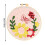 Punch Needle Embroidery Kit Flower Design 8 Inch 4
