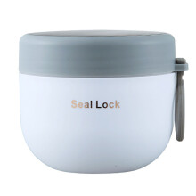 Sunjoy Tech Kids Vacuum Food Jar with Spoon, Stainless