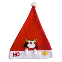 Kerstmuts voor volwassenen, sneeuwpop, eland, kerstman, decoratie