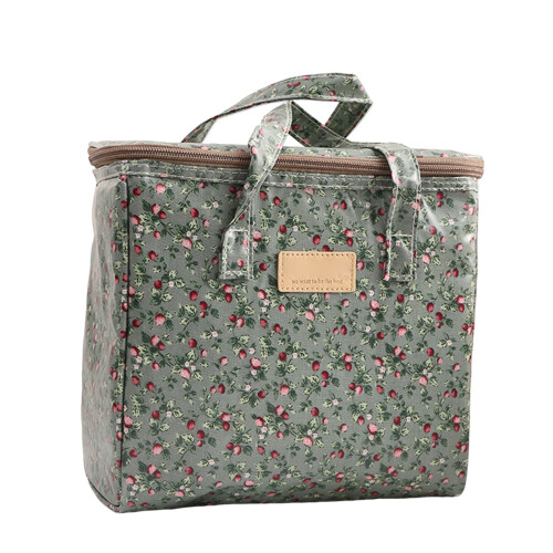 Washranp isolierte, wiederverwendbare Einkaufstasche mit Blumenmuster (36 oz)