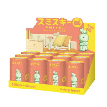 SMISKI Living Series, mini figure fosforescenti, 12 pezzi