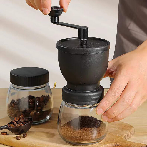 Hand Grinder Coffee Machine Ceramic Burr Adjustable